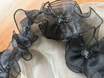 결혼식용 오간자 숄 포멀 파티 겉옷