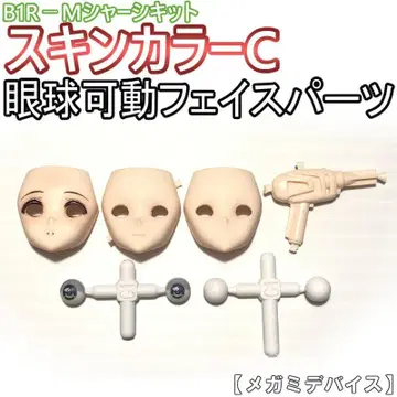 안구 가동 페이스 부품 B1R-M 섀시 키트 스킨 컬러 C 1