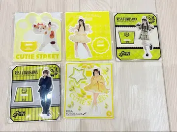 CUTIE STREET 후루사와 리사 아크릴 스탠드 세트