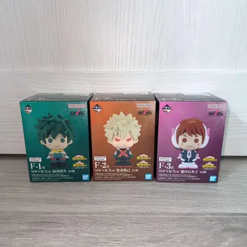 히로아카 제일복권 엮이는 마음 F상 SOFVIC 츄 3점 세트