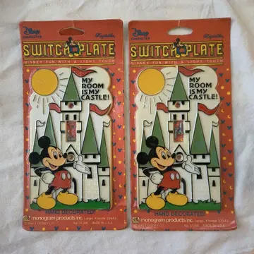 미키마우스 스위치 플레이트 2개 세트