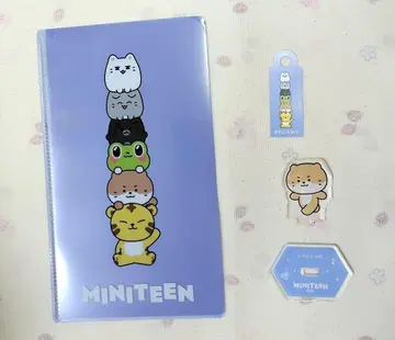 MINITEEN CAFE 예약 특전 미니 아크릴 스탠드 찬다리 세트