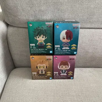 제일복권 나의 히어로 아카데미아 -이어지는 마음-" F상 4종 세트