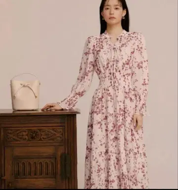 스나이델 플라워 프린트 맥시 원피스 1