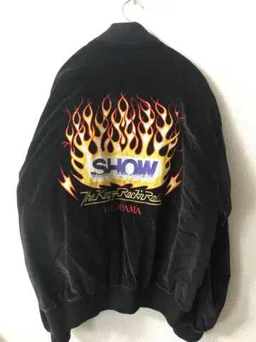 요코하마 긴죠 료 희귀템 쇼 브랜드 SHOW-BRAND 벨벳 스카잔