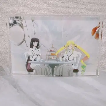 록은 숙녀의 소양입니다 쿠로가네 오토와 스즈노미야 리리사 아크릴 블록