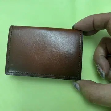 유하쿠 가죽 코인 케이스 미니 박스형 yuhaku