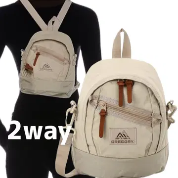 미사용 새상품 택 포함 GREGORY 그레고리 백팩 샌드