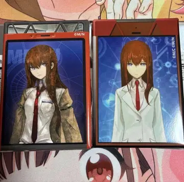 STEINS;GATE 스퀘어 캔뱃지 마키세 크리스 과학 어드벤처