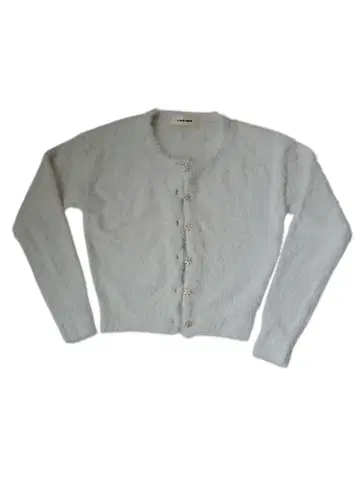 Laisse Passe 화이트 긴팔 가디건