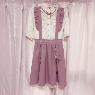 LIZLISA 도킹 원피스 핑크