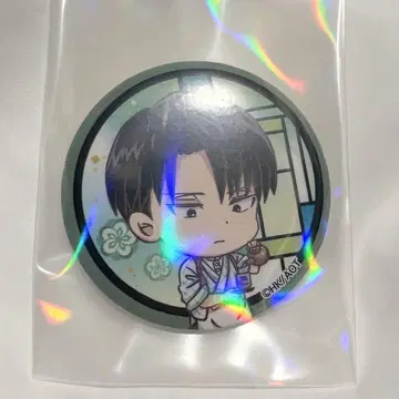 진격의 거인 리바이 아커만 스위츠 파라다이스 캔뱃지