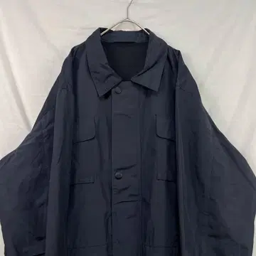 00s devred 나일론 밀리터리 자켓 커버올 블랙