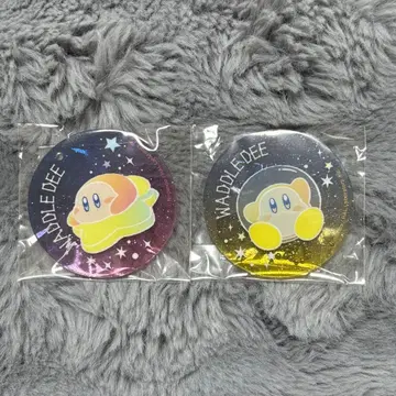 커비 반짝반짝 아크릴 키링 푸푸푸 밀키 웨이 와돌디