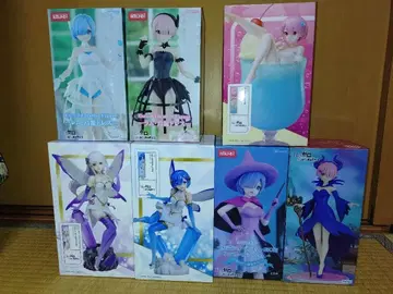 (최대 할인 중)Re: 제로부터 시작하는 이세계 생활 피규어 8개 세트