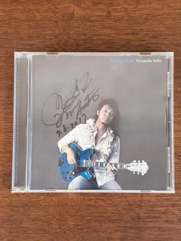 [친필 사인 포함 오비 포함] 사이토 히로노부 Reflection CD