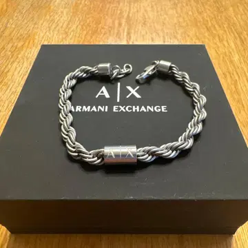 Armani Exchange 실버 팔찌