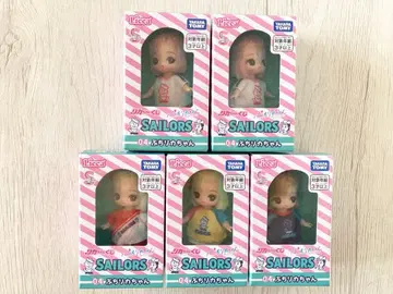 리카짱 복권 세일러즈 쁘띠리카짱 5체 세트