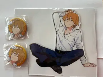 에브리데이 호스트 x 하니쿠지랜드 료이치 아크릴 스탠드 매트 캔뱃지