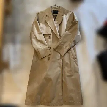 SIMPLICITE 베이지 트렌치코트