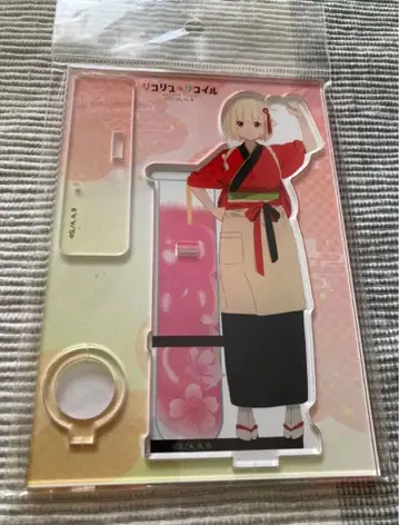 새상품 리코리스 리코일 아크릴 펜 스탠드