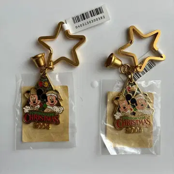 도쿄디즈니씨 크리스마스 2004 키링 미키 미니