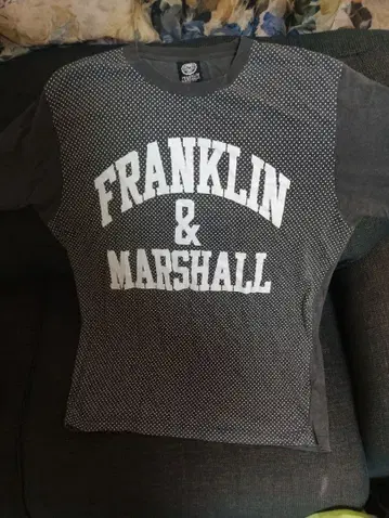 FRANKLIN & MARSHALL 도트 무늬 T셔츠