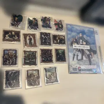 진격의 거인 제일복권 아크릴 스탠드 묶음 판매