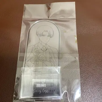 진격의 거인 로프트 팝업 아크릴 스탠드 선화ver 리바이