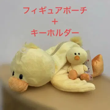 새상품 NiCi 니키 피규어 파우치 펜 파우치 키링 병아리