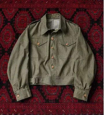 실물 새상품 데드스탁 영국군 1950년대제 데님 자켓