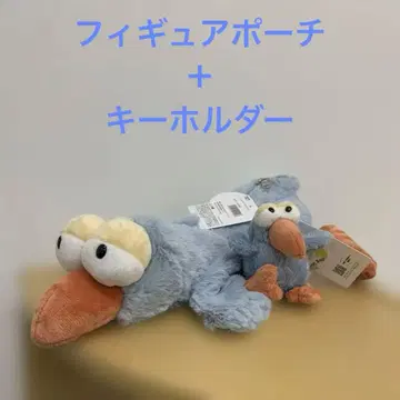 새상품 NiCi 니키 피규어 파우치 펜 파우치 키링 벌새