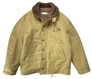 최근 모델 리얼 맥코이 밀리터리 덱 자켓 44