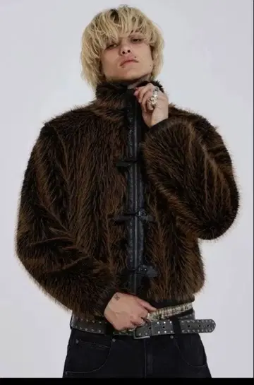 Jaded London 퍼 자켓