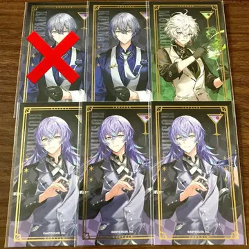 니지산지 칵테일 카드 아니카페 코야나기 로우 무라쿠모 카게츠 호시미치 쇼