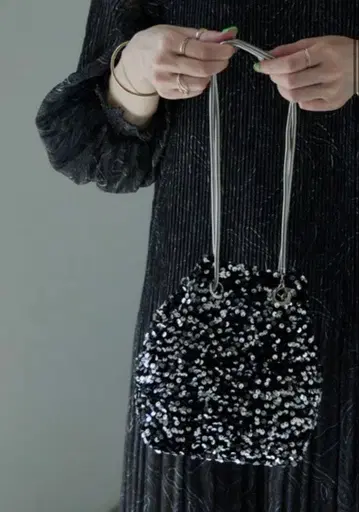 니아나 2way 스팽글 파티 백 대 숄더&핸드 포멀