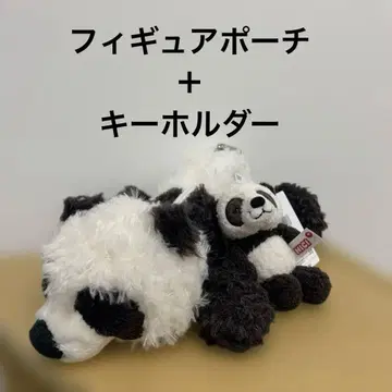 새상품 NiCi 니키 피규어 파우치 펜 파우치 키링 팬더