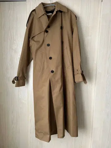 HYKE TRENCH COAT BIG FIT 트렌치코트