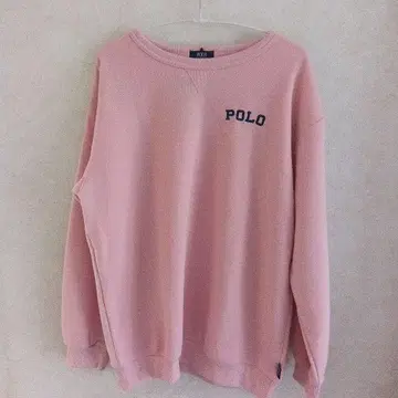 새상품 Polo 핑크 맨투맨 170사이즈 sizeL~LL 상당