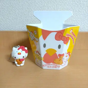 로손 카라아게쿤 x 산리오 콜라보 멜라민 소품함 러버 마스코트