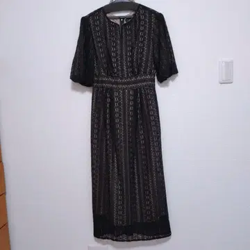 LAGUNAMOON 블랙 맥시 드레스