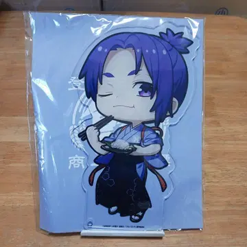 [새상품] 미카게 레오 육즙 교자 다다단 BIG 아크릴 스탠드 블루 록