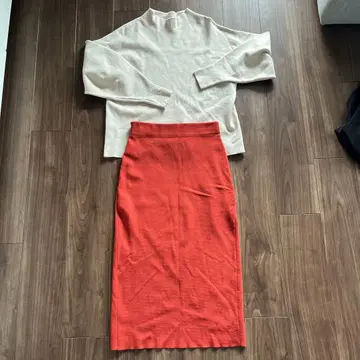 LAGUNAMOON 니트 스커트 세트