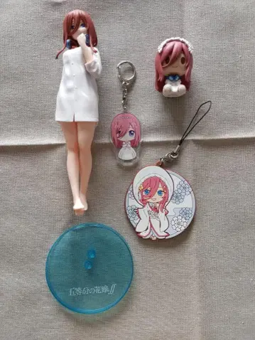 5등분의 신부 나카노 미쿠 프라이스 제일복권 4세트