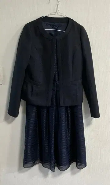 포멀 슈트 9호 자켓과 원피스 세트