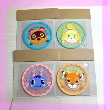 동물의 숲 동숲 가챠가챠 클리어 러버 코스터 모동숲