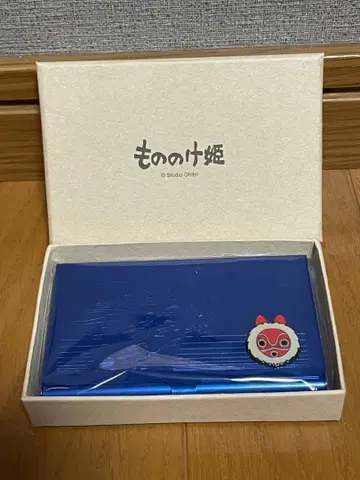 미사용 지브리 모노노케 히메 메탈 카드 케이스 명함지갑