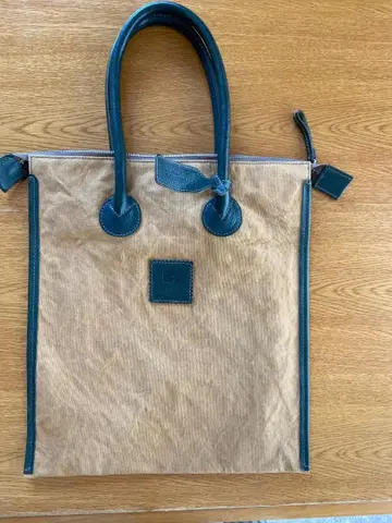 보 데셍 BEAU DESSIN 가죽 캔버스 토트백