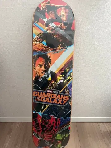 가디언즈 오브 갤럭시 마블 스케이트보드 데크 해피 복권
