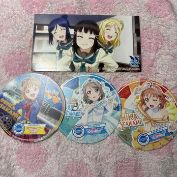 선착순 러브 라이브 굿즈 종이류 묶음 판매 4점 세트